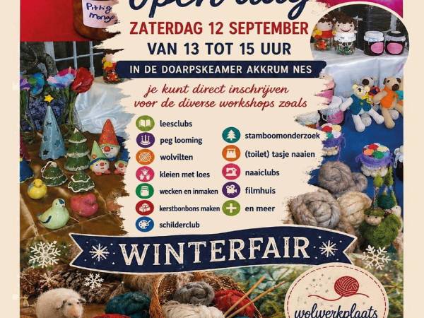 12 september Open Dag