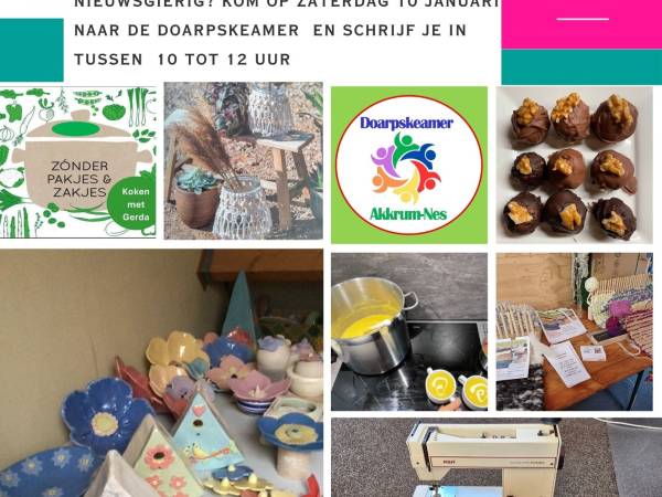 Open  inschrijving  10 januari